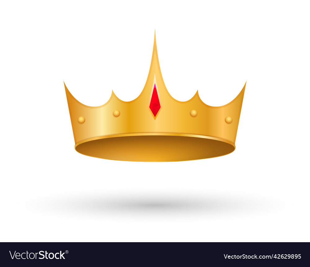 Gold crown icon