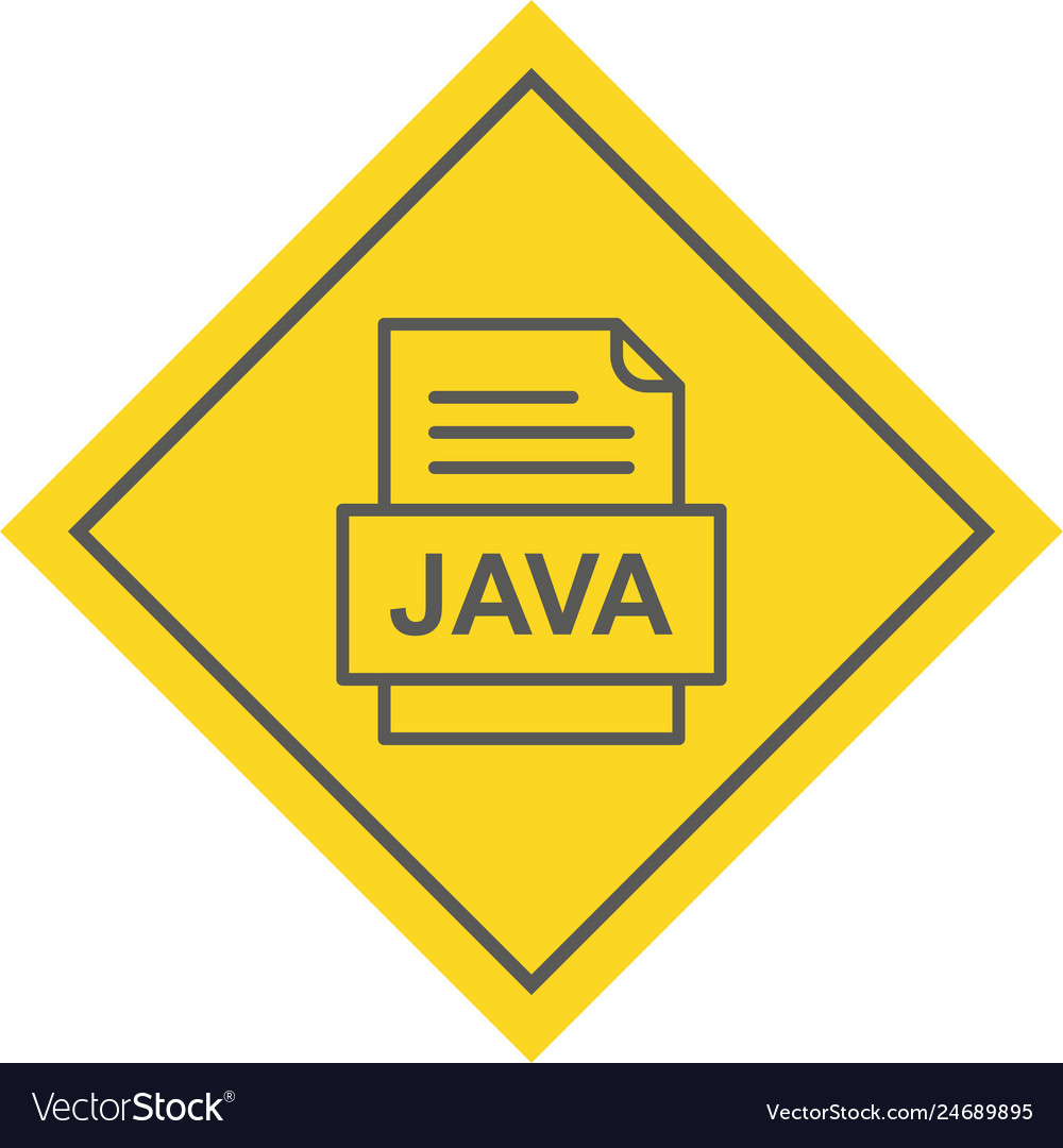 Java file document icon