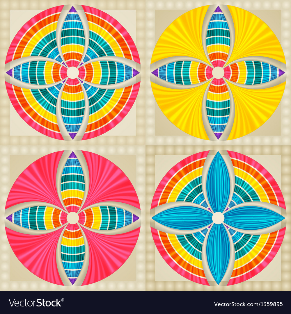 Seamless pattern - abstract mosaic background