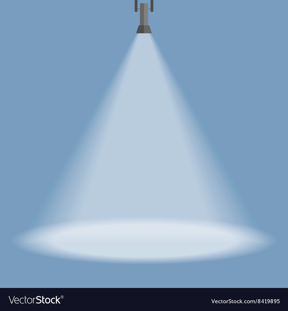 Spotlight Royalty Free Vector Image - VectorStock