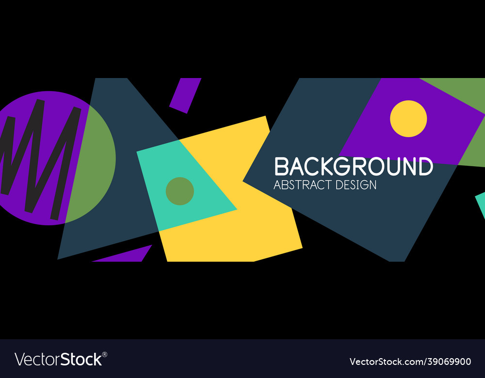 Abstract background with blocks lines geometric vector image Abstract background with blocks lines geometric