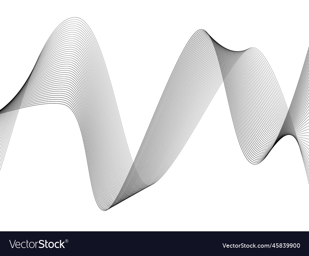 Abstract wave element for design digital vector image Abstract wave element for design digital