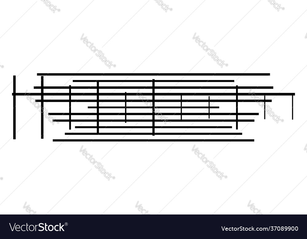 Irregular grid mesh lattice grating geometric