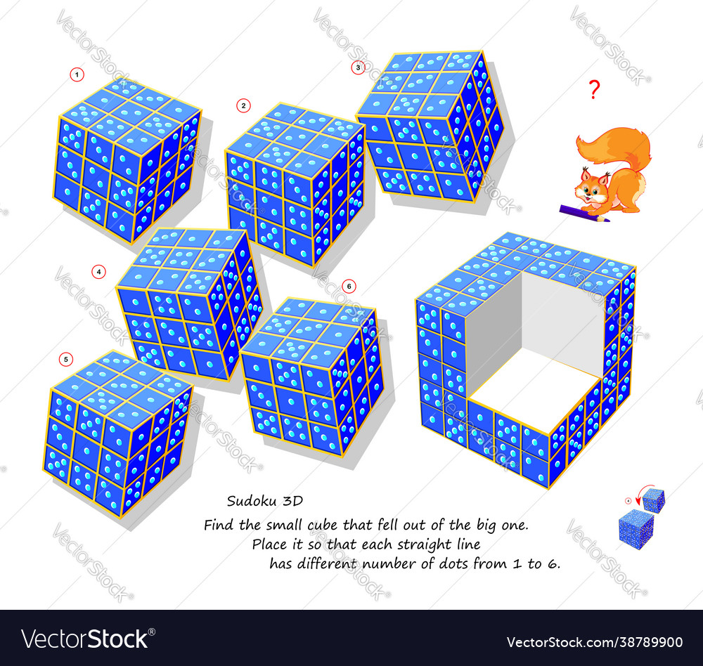 Logic puzzle game for smartest find small