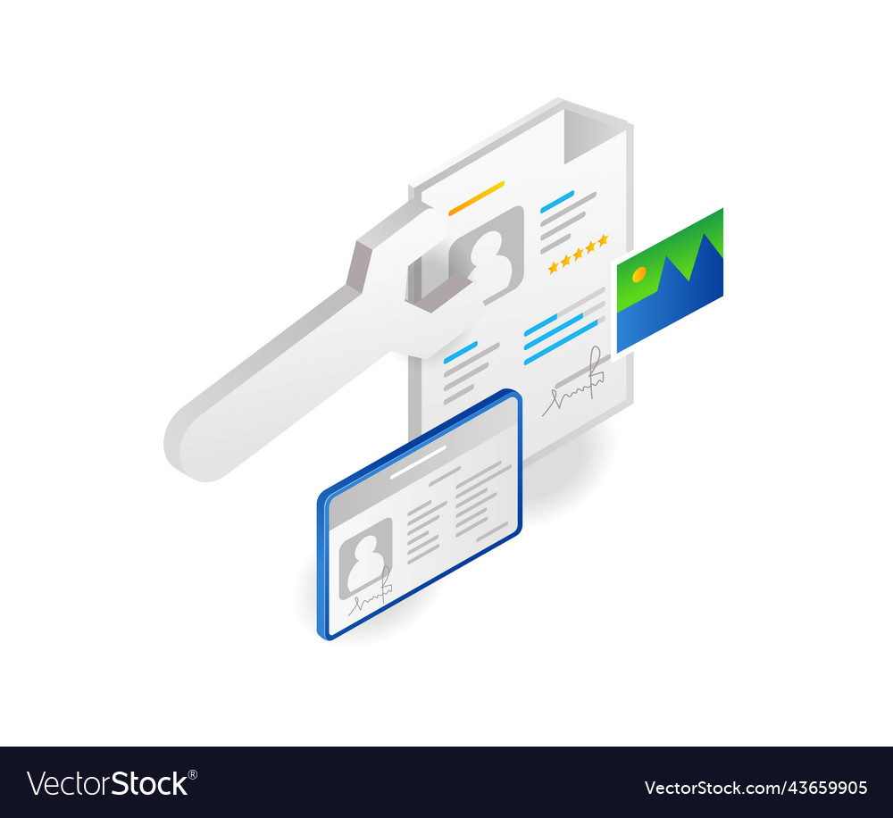 Account personal data information settings