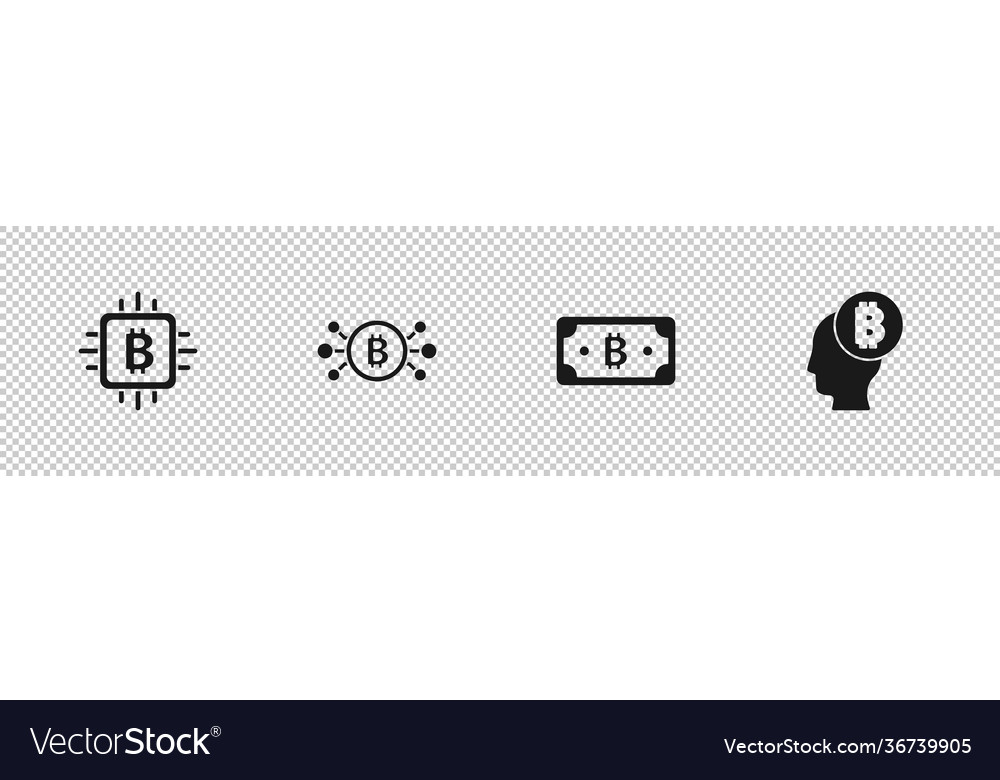 Set cpu mining farm bitcoin circuit vector image Set cpu mining farm bitcoin circuit