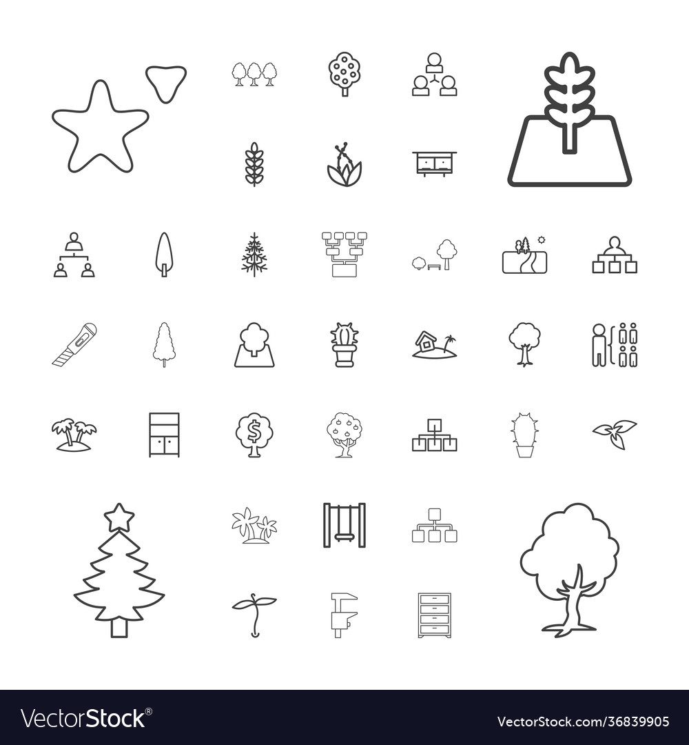 Tree icons