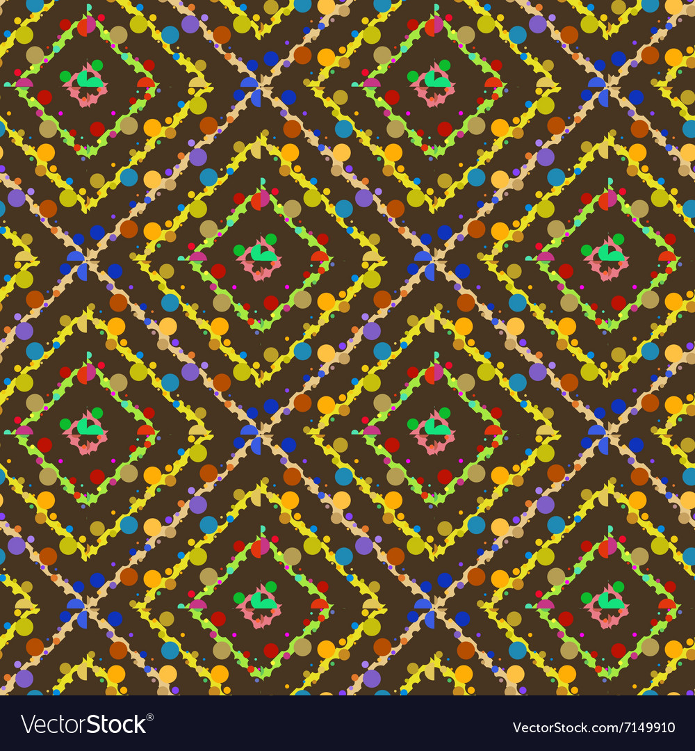 Abstract color lines circles