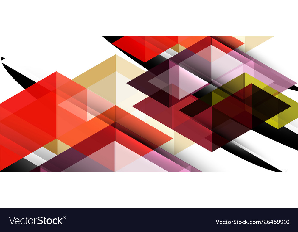 Abstract triangle pattern colorful backdrop Vector Image Abstract triangle pattern colorful backdrop