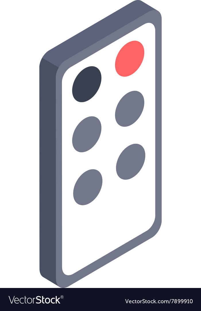 Remote controller isometric icon