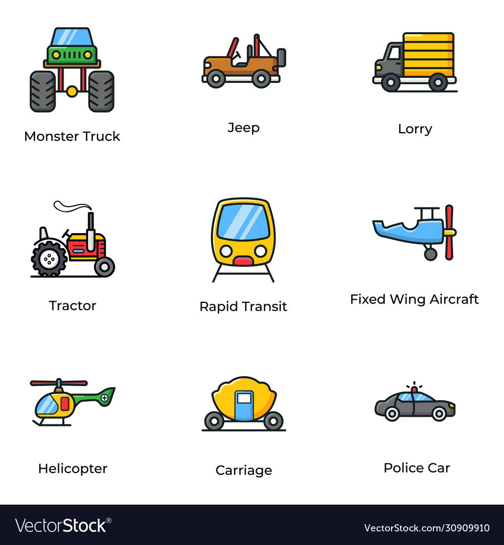 Vehicles and conveyance flat pack