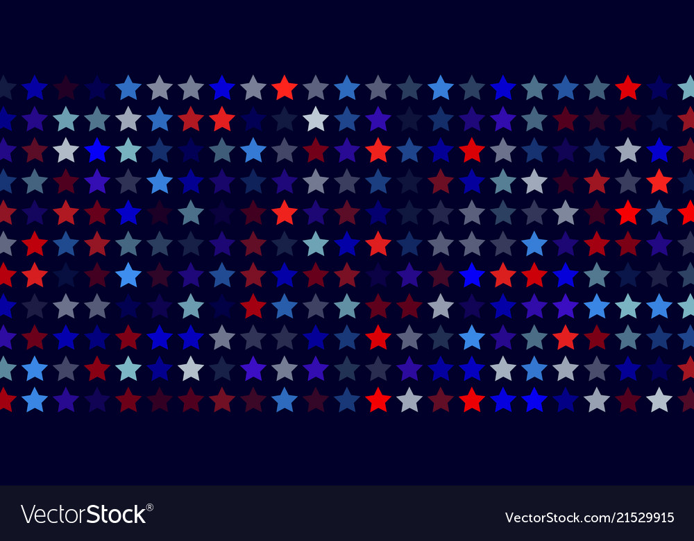 Abstract background from red blue white stars