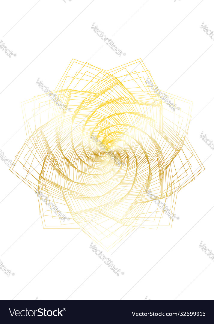 Abstract guilloched object color isolated