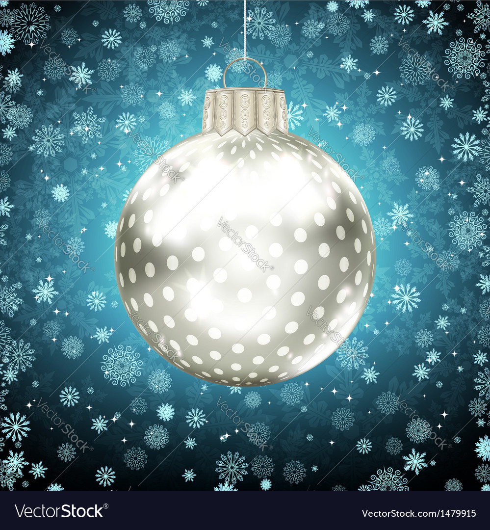 Background with christmas balls