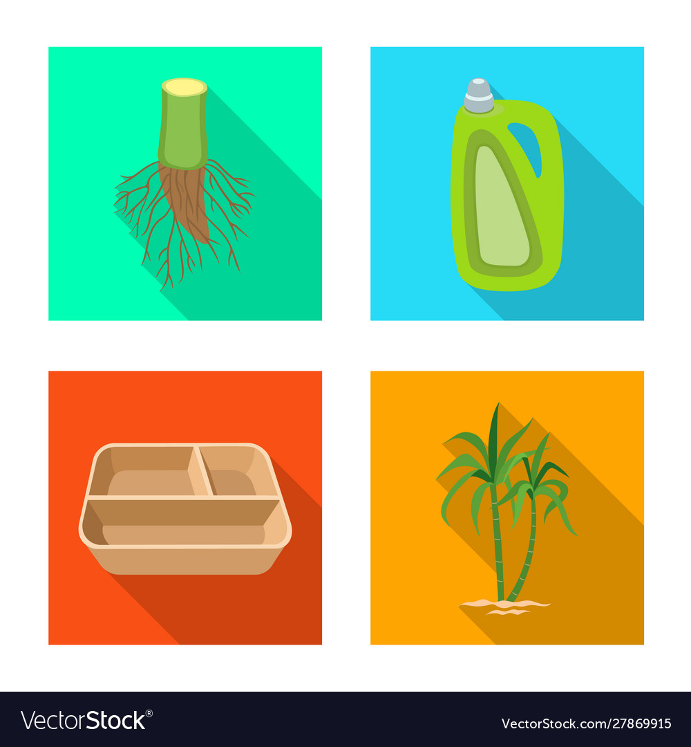 Isolated object natural and production symbol vector image Isolated object natural and production symbol