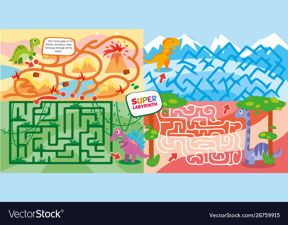 Logic kid super labyrinth game printable template