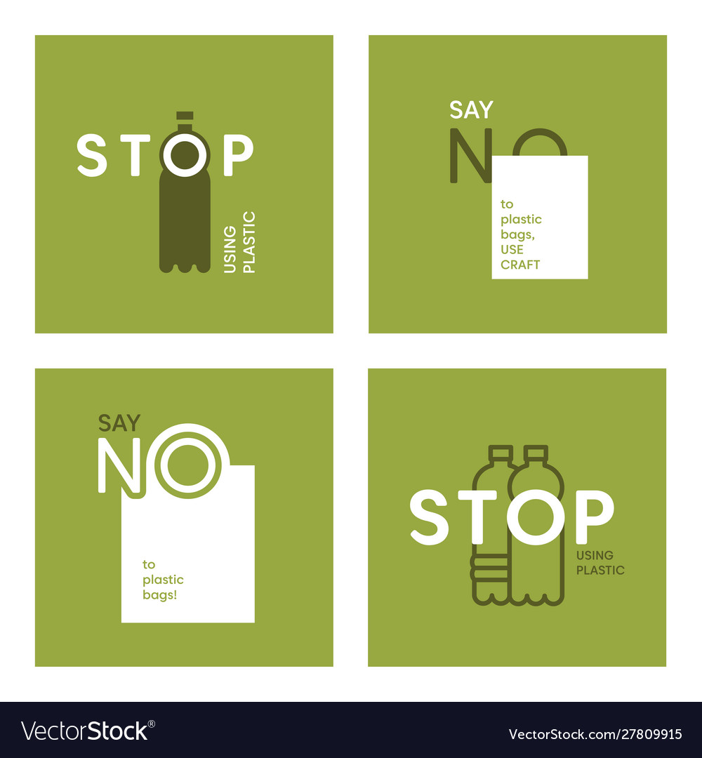 Stop using stuff bottles concept ill