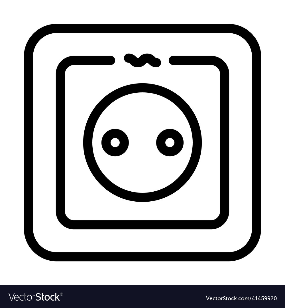 Ac power line icon Royalty Free Vector Image - VectorStock