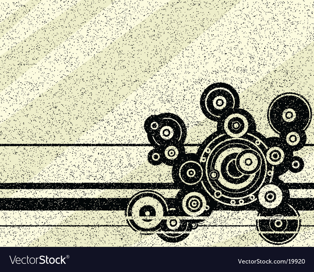 Circle dust Royalty Free Vector Image - VectorStock