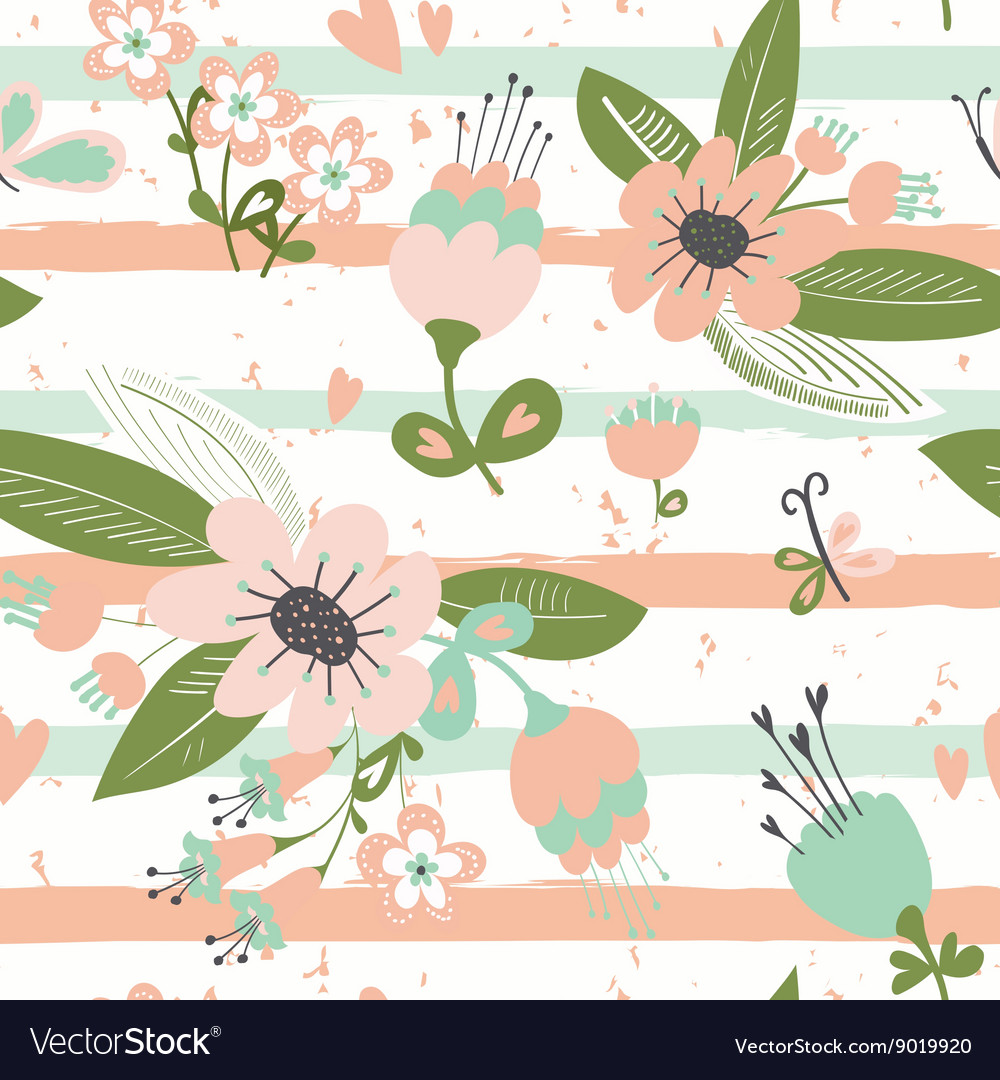 Striped seamless pattern