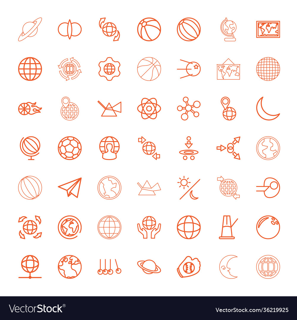 49 sphere icons