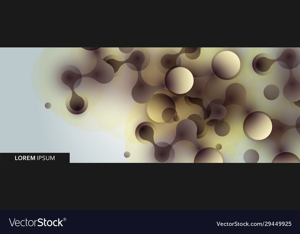 Abstract connect pattern molecules design vector image Abstract connect pattern molecules design