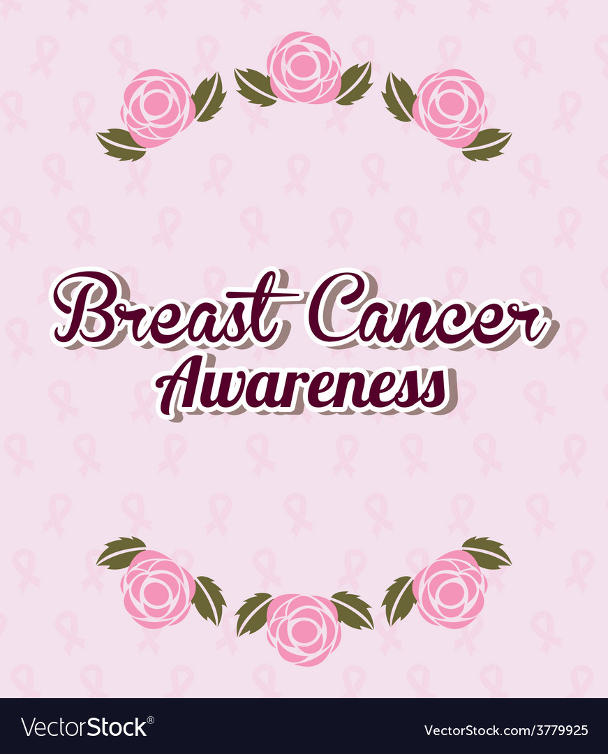 Breast cancer Royalty Free Vector Image - VectorStock