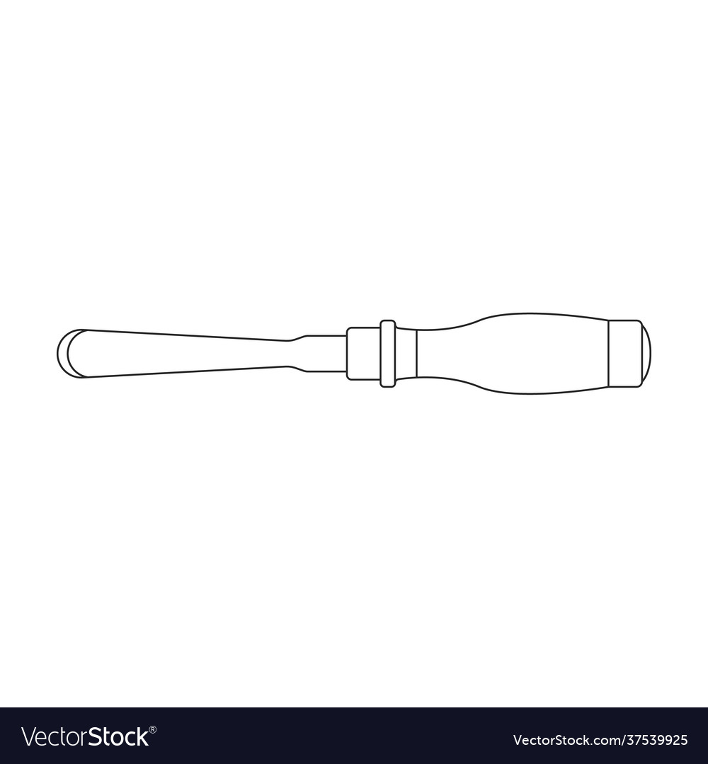 Chisel outline icon