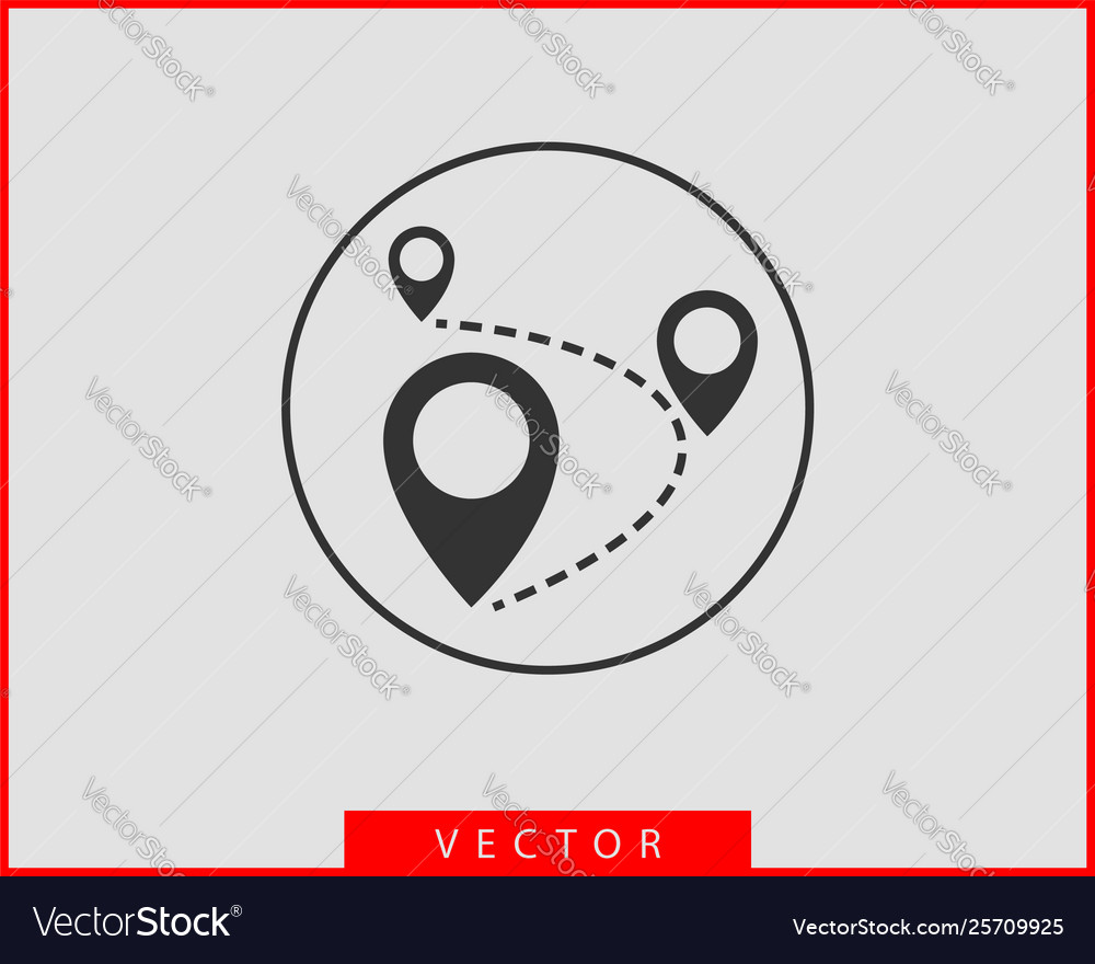 Map icons marker pointer pin location icon gps