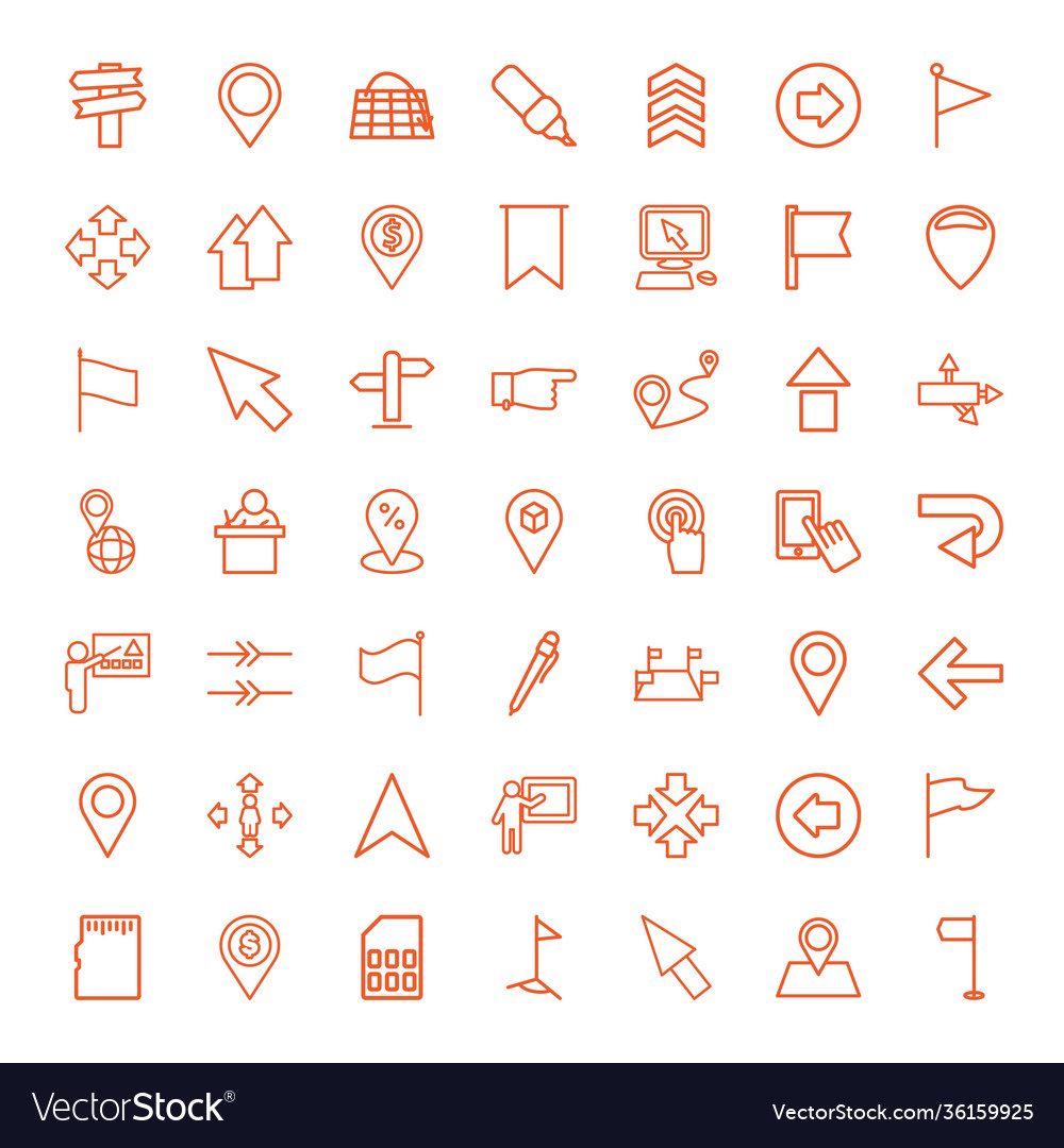 Pointer icons