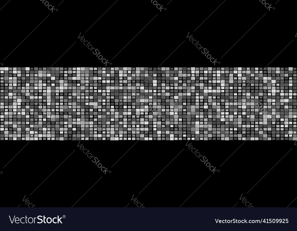 Random mosaic square tiles seamless repeatable