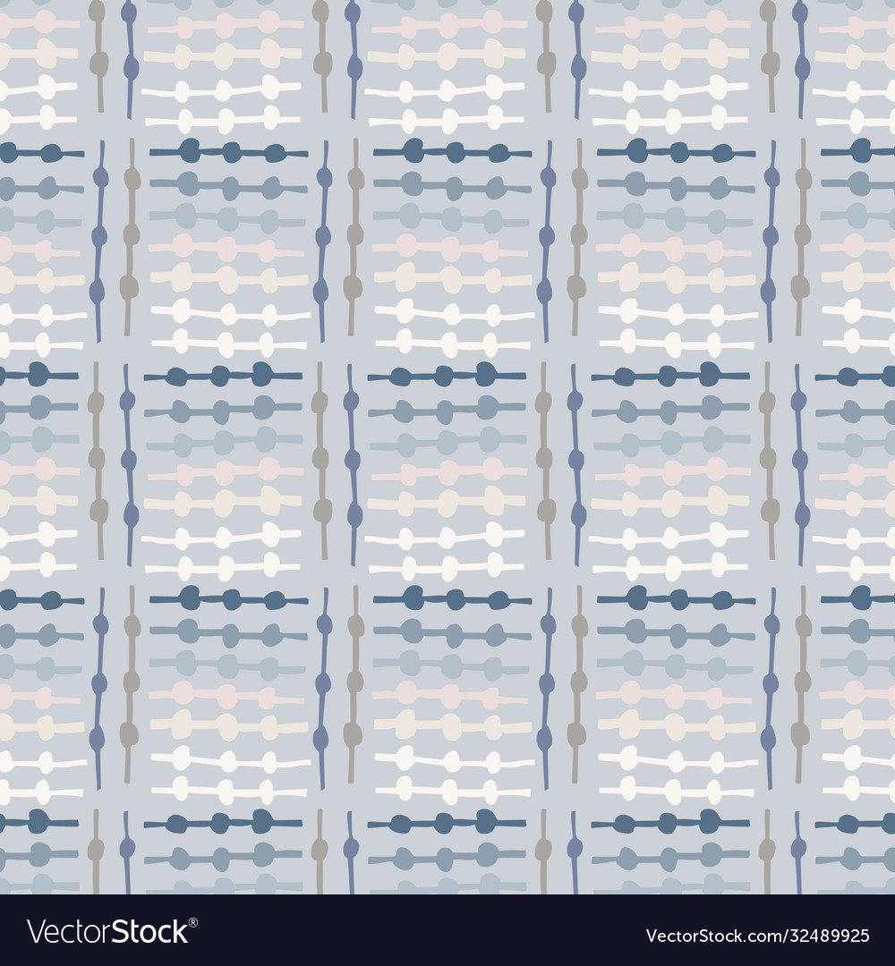 Seamless minimal geo shape pattern design neutral vector image Seamless minimal geo shape pattern design neutral
