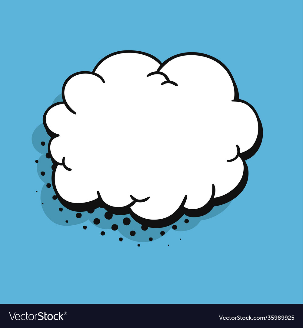 Set pop art speech bubbles without text vector image Set pop art speech bubbles without text