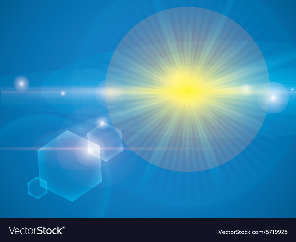 Sun rays design Royalty Free Vector Image - VectorStock