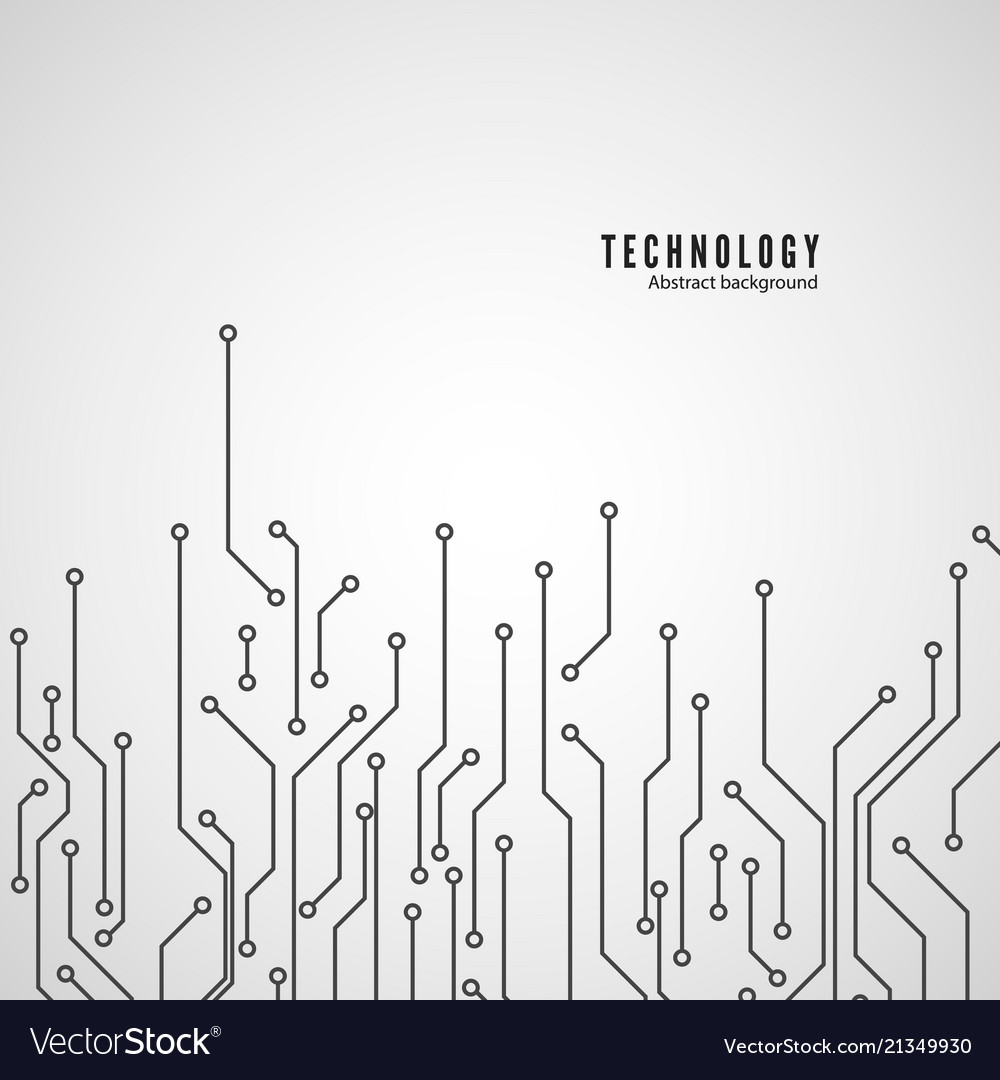 Abstract motherboard texture abstract technology Vector Image