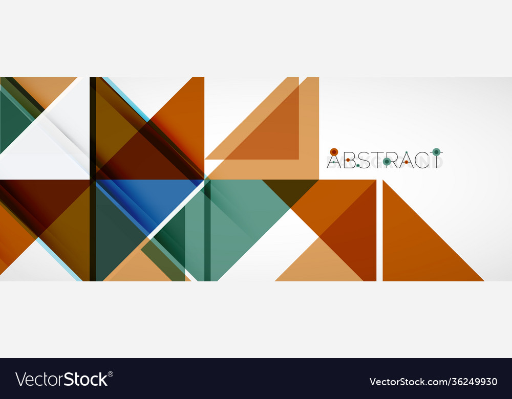 Geometric abstract background techno color