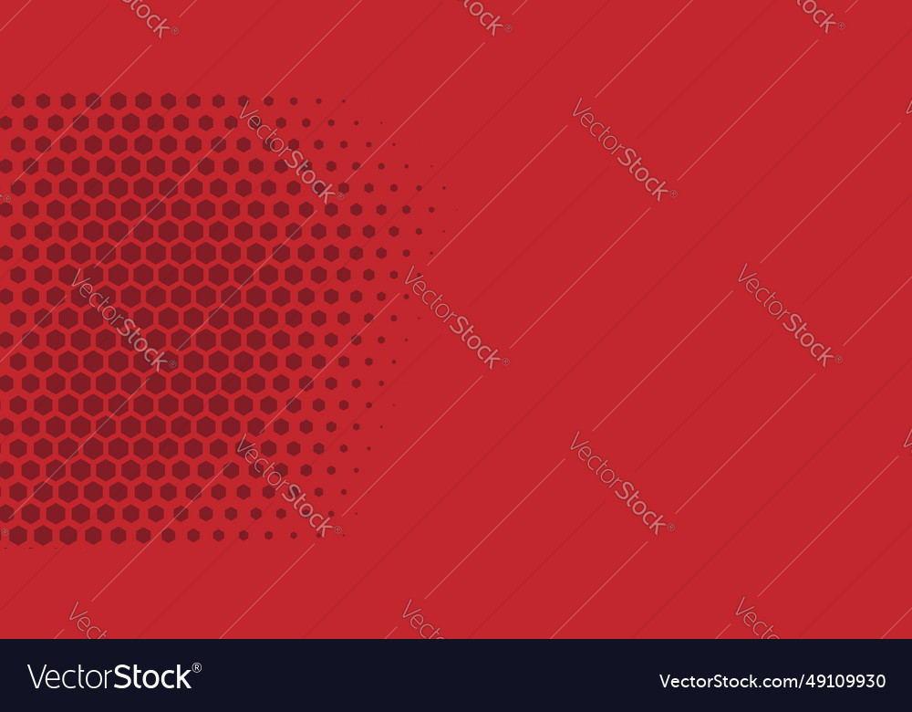 Geometric abstract hexagon two color background