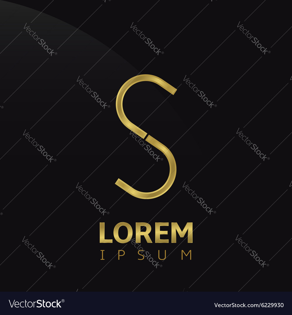 Letter s Royalty Free Vector Image - VectorStock