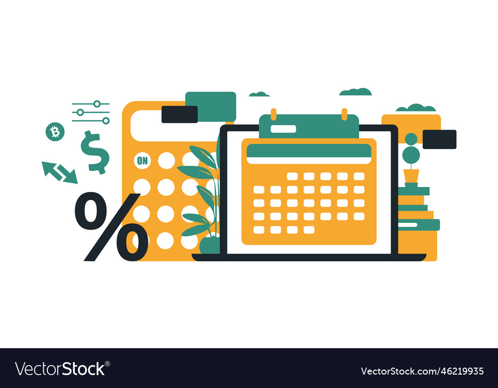Elegant background on the theme of paying taxes