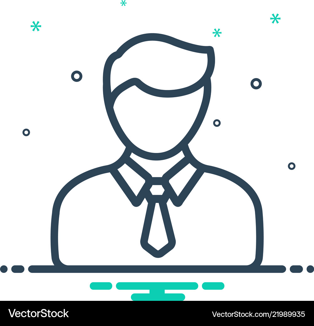 Sales Representative Icon Sales Representative Concept Icon Royalty