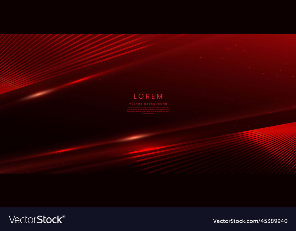 Abstract red lines diagonal on background vector image Abstract red lines diagonal on background