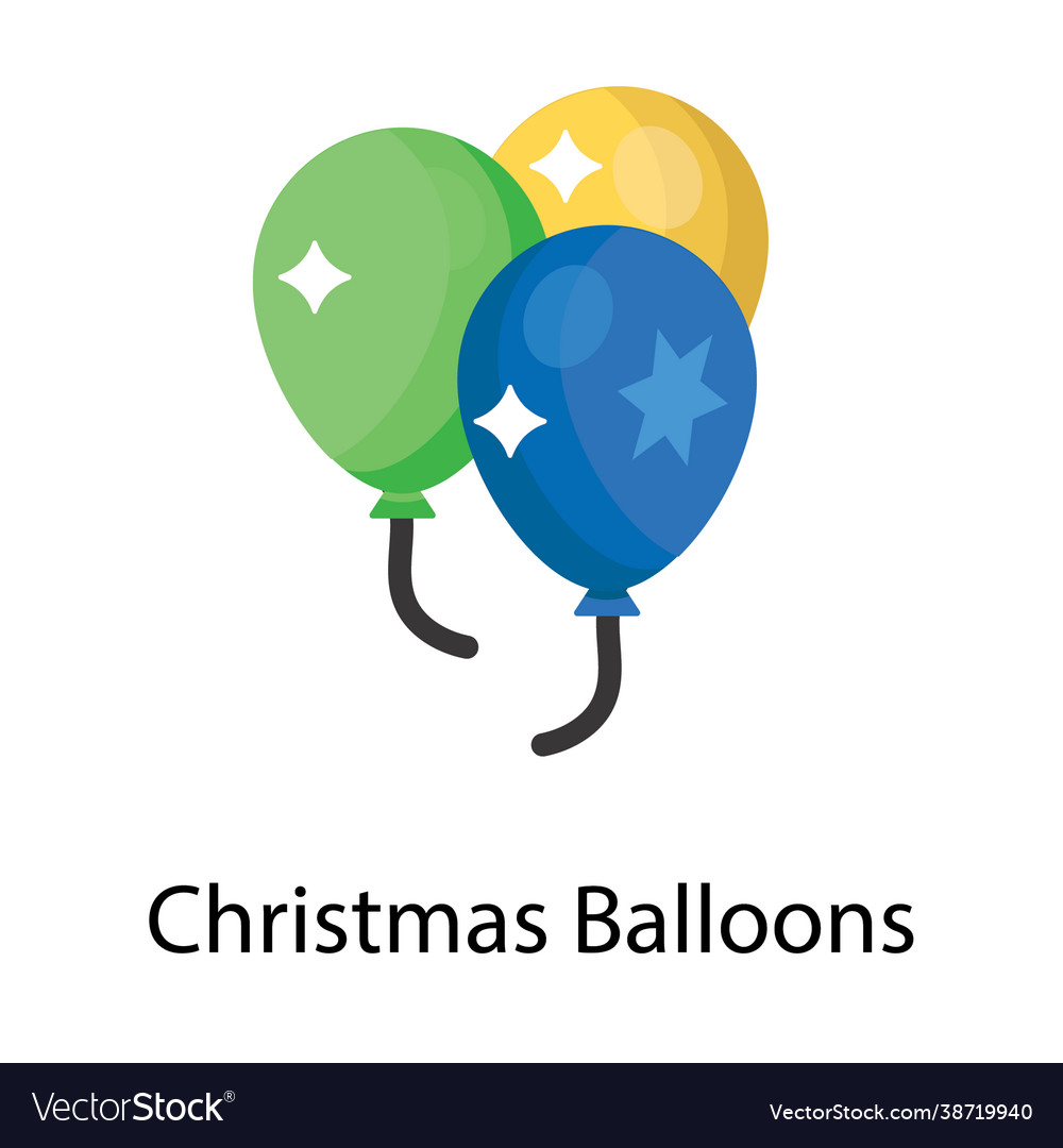 Christmas balloons