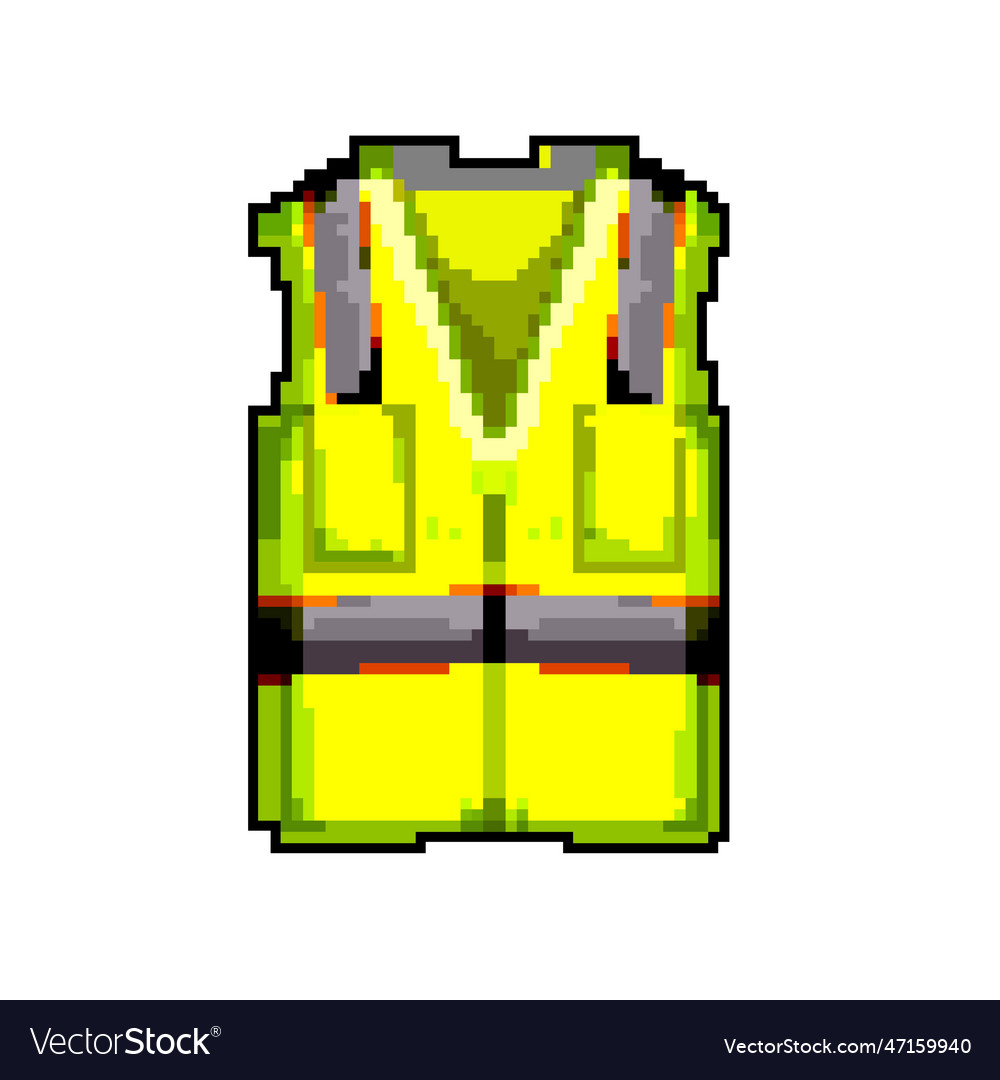 Clothing safe vest game pixel art