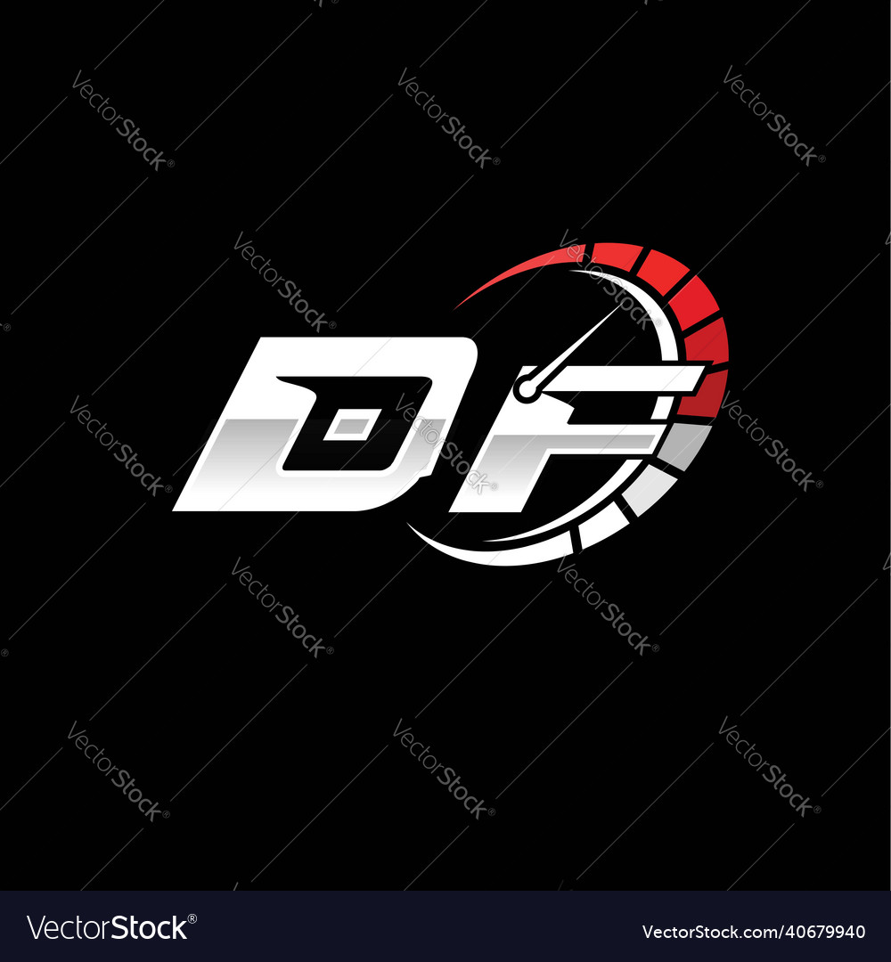 DF Speed Monogram Logo
