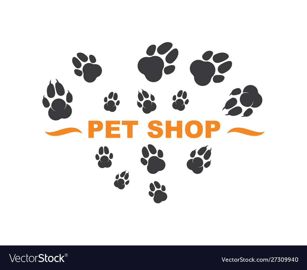 Pet Paw Logo Icon
