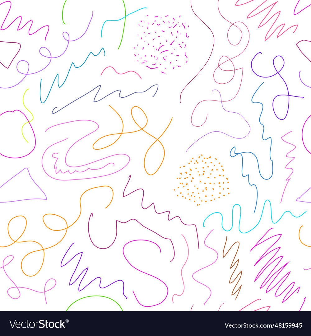 Abstract seamless background of colored arbitrary