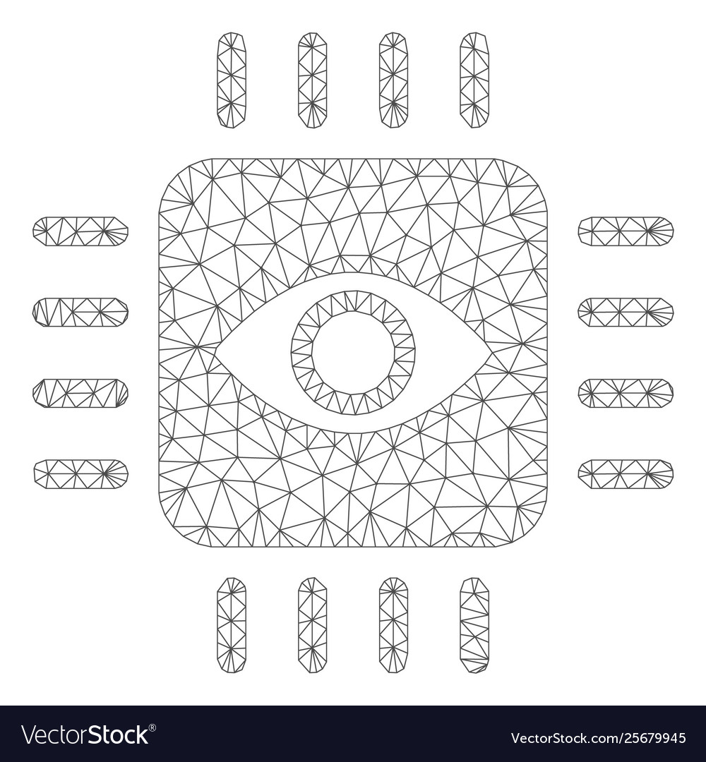 Bionic eye processor mesh 2d model