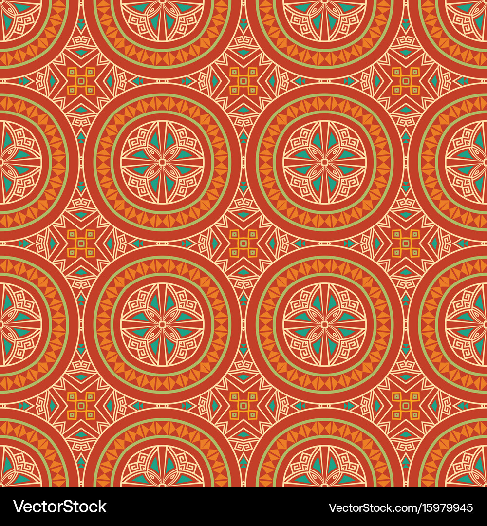 Ethnic seamless pattern Royalty Free Vector Image