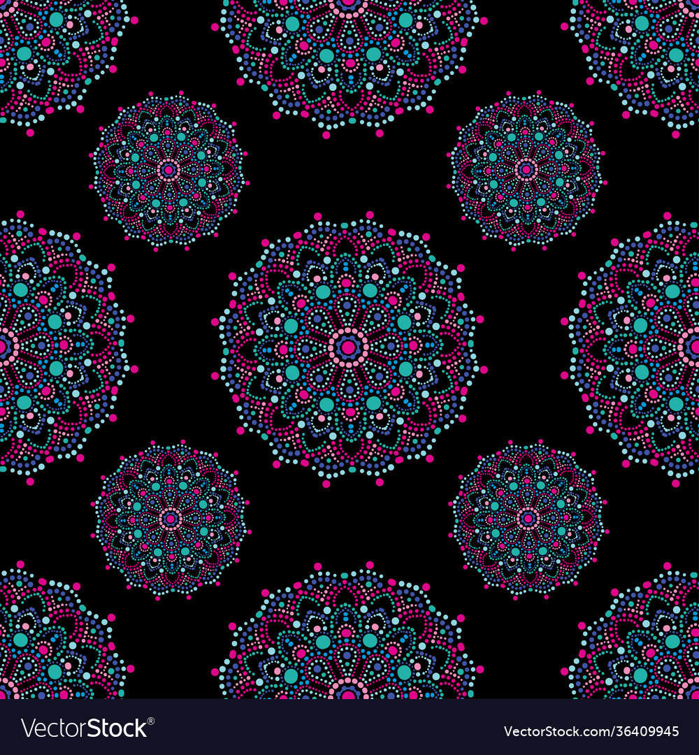 Mandala seamless pattern