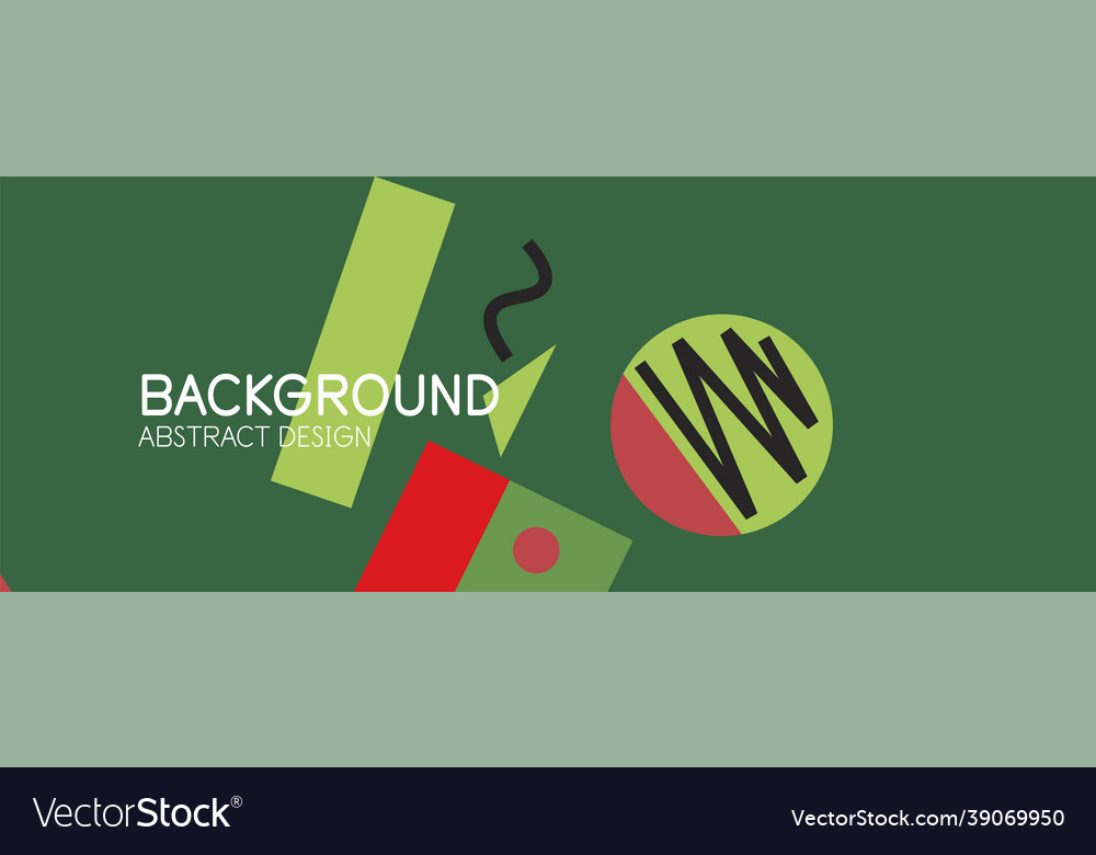 Abstract background with blocks lines geometric Vector Image